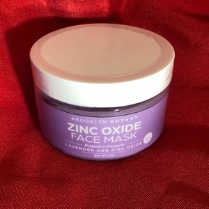NWT Brooklyn Botany Zinc Oxide face mask sealed never opened in date